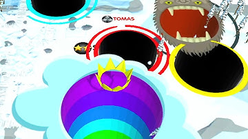 Hole.io Map Control: 100.00% - Big Hole WORLD RECORD #255