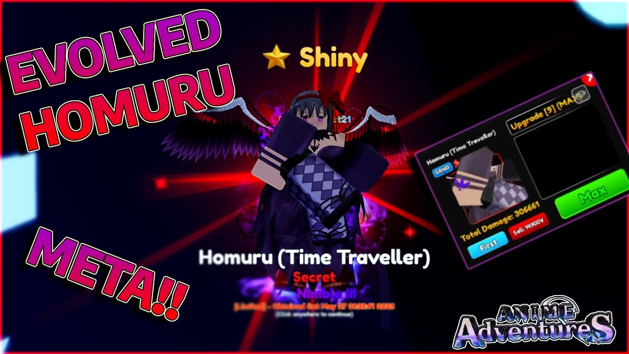 SSS/SS/SS Shiny Homuru (Time Traveller) - Anime Adventures