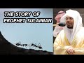 The story of prophet sulaiman  sheikh yasser dossary  amazing recitation from surah naml