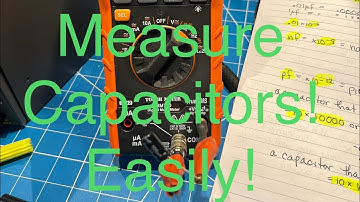 Measure Capacitors: KLEIN MM720 Easy!!!