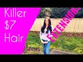 Shein clip in hair extensions review. These you have to check out!!
