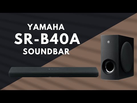 Yamaha Soundbar SR-B40A: Immersive Audio Experience - video from Ooberpad