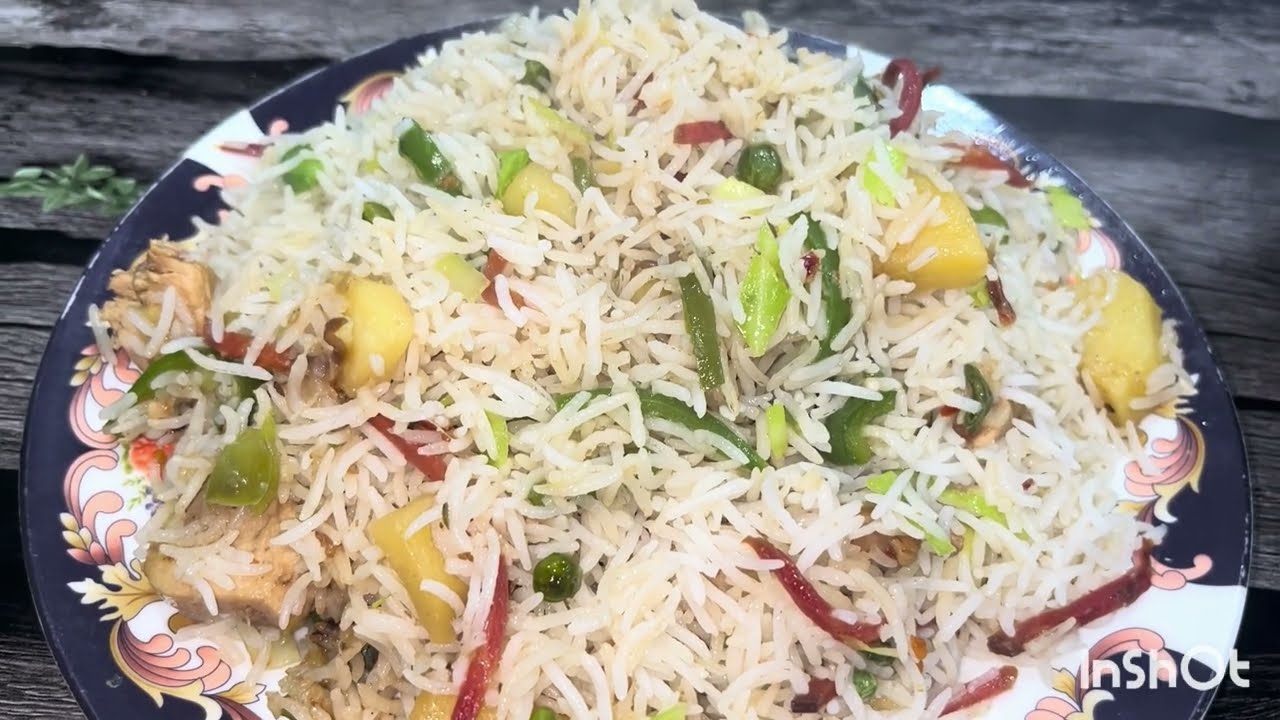 Restaurant Style Chinese Rice Recipe | By Homestyle Cooking |