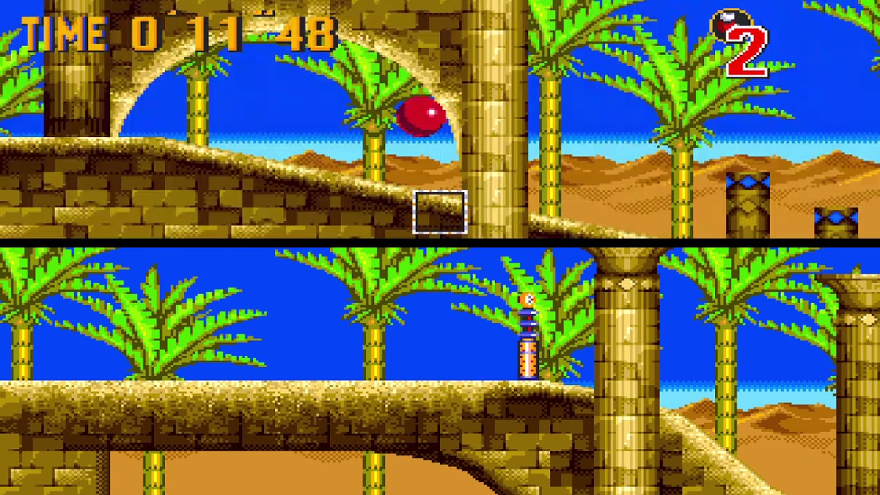 Sonic 3 Complete Modo Competicion (Knuckles el Equidna)