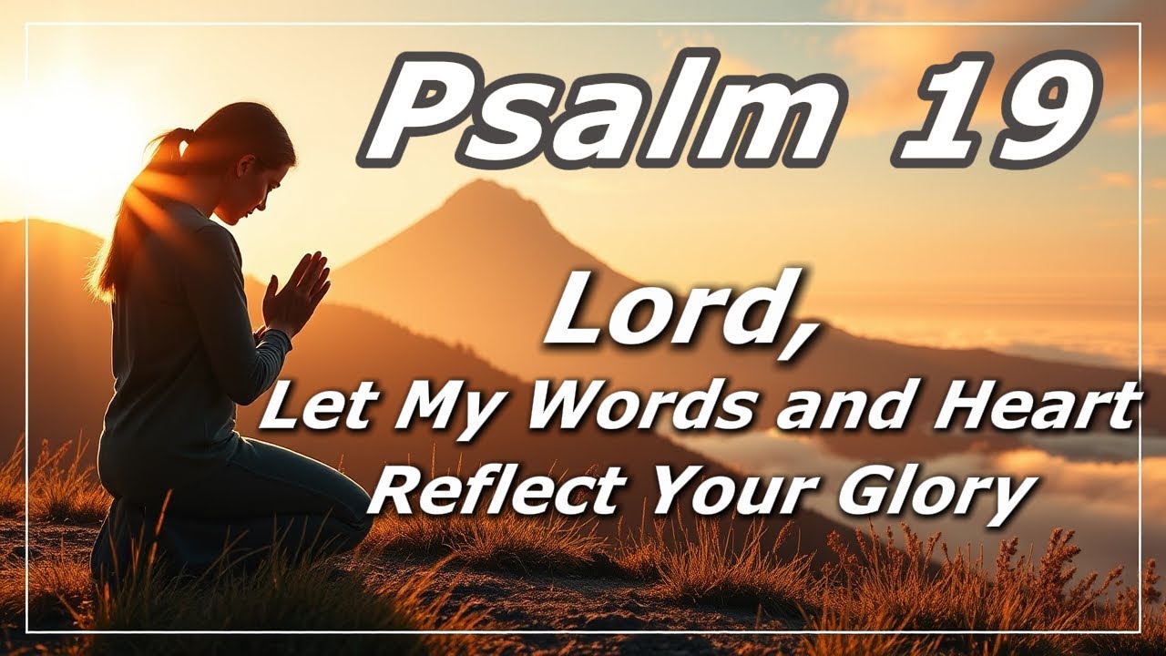 Psalm 19: The Heavens Declare the Glory of God - YouTube