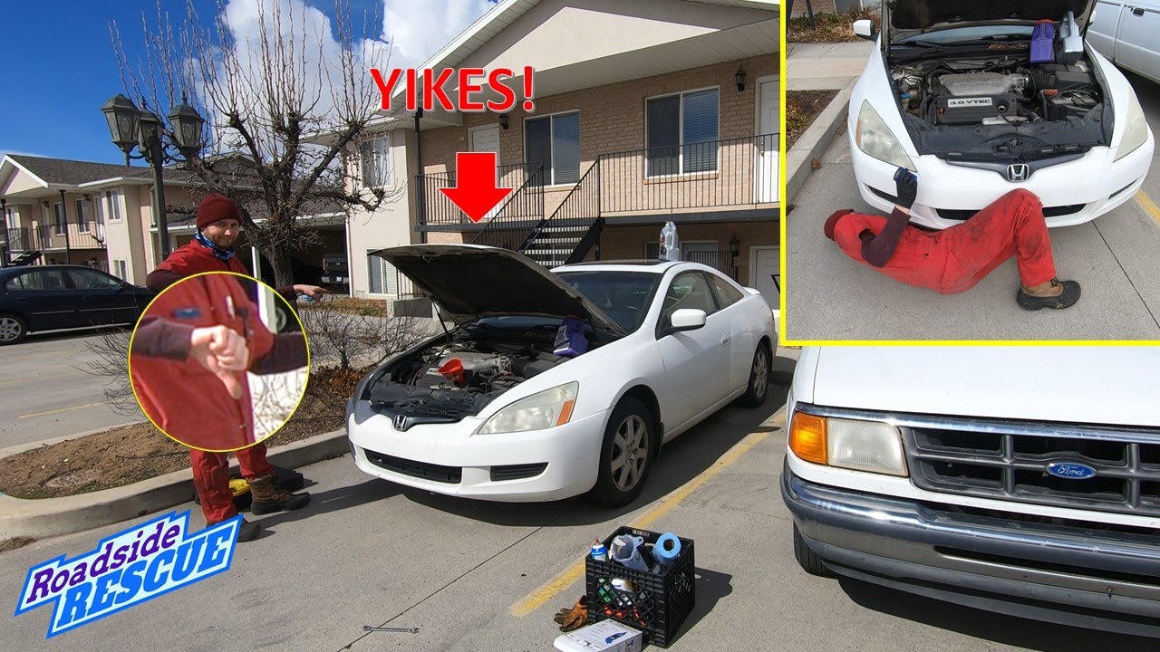 Roadtrip inspection brings up a scary surprise. Mobile mechanic, Roadside rescue