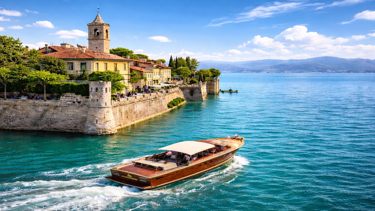 Peschiera del Garda 🇮🇹 | The Italian Town Floating on Water