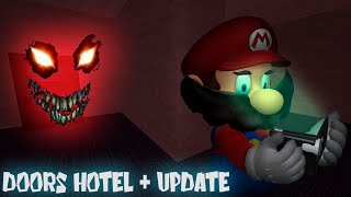 Mario Plays DOORS HOTEL + UPDATE !!