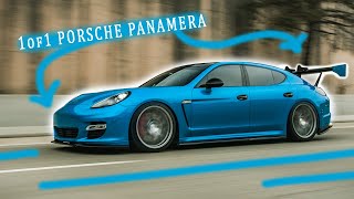 Porsche Panamera reveal! LOUD, SLAMMED, BIG WING, AERO = INSANE