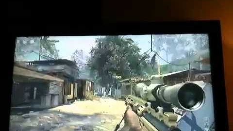 Mw3 Msr double kill jump shot kill
