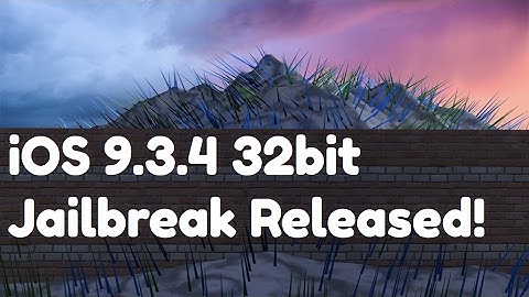 32-bit iOS 9.3.4 Jailbreak Released! Cydia on iPhone 4s!