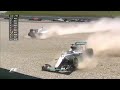 Batida do Hamilton com o Rosberg no GP da Espanha