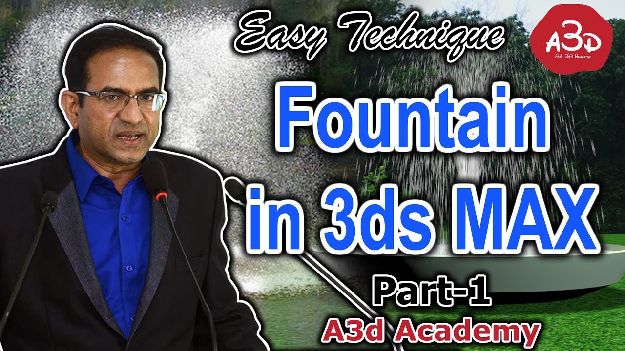 Fountain Project in 3ds MAX Part01 - YouTube