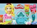 Plastilina Play Doh de princesas y My Little Pony!!! Muñecas y juguetes con Andre para niñas y niños