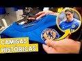 Camisas históricas de clubes europeus