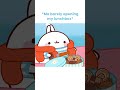 Molang Funny Videos : Me Barely Opening My Lunchbox #shorts #cartoon