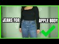 Jeans I Like To Style On Apple Body Shape | 2019