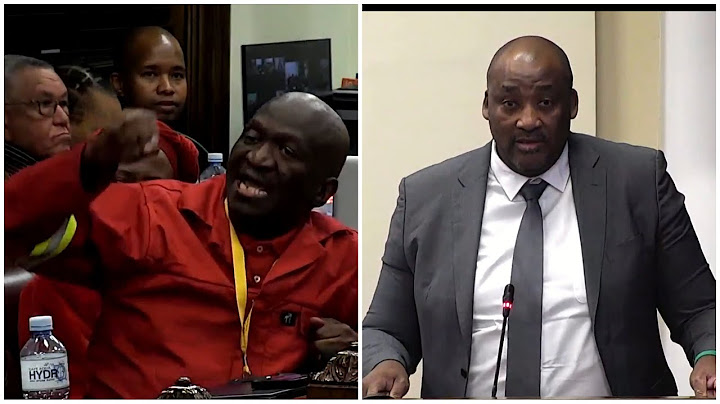 Gayton Mckenzie vs EFF Fana Mokoena. Debate about Die Stem.