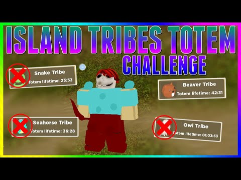 Roblox Island Tribes Destroying All Totems In A Row Without Dying