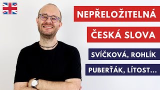 Nepřeložitelná česká slova (do angličtiny)