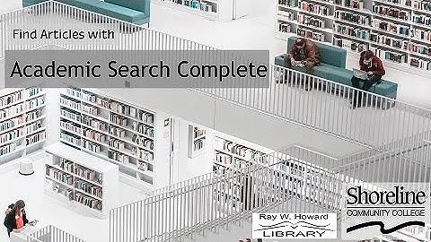 Academic Search Complete: Using it to Find Articles