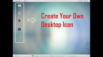 How to create Desktop icon in centos 7 ,Redhat 7