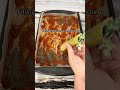 Spinach & Cheesy Manicotti