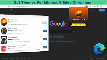 How to Download & Install Themes in Microsoft Edge Chromium Browser on Windows