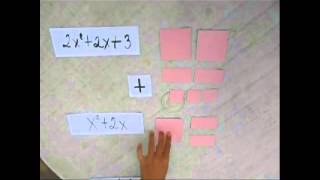 Subtracting Polynomials Using Algebra Tiles.avi