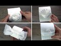 🧻 Toilet Paper Origami - 4 Cool Designs