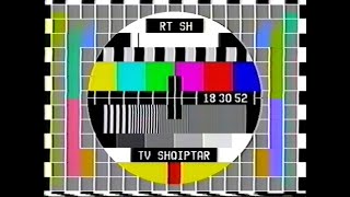 TV-DX RTSH Albania PM5543 testcard