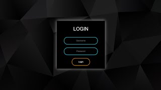 How To Create Animated Login Form Using HTML & CSS