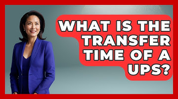 What Is The Transfer Time Of A UPS? - Your Computer Companion