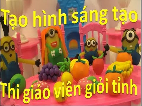 Hoạt động tạo hình sáng tạo – Bé làm nghệ nhân – Thi giáo viên giỏi tỉnh – Phương Nguyễn