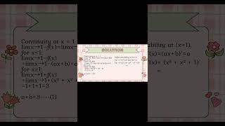 GATE-CS1-2025 | Differentiability Question Solution | Continuity & Differentiability Explained| Q-31