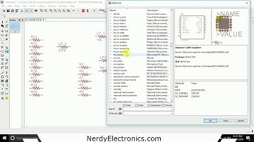 PCB Design with EAGLE - 4 - smash and replace