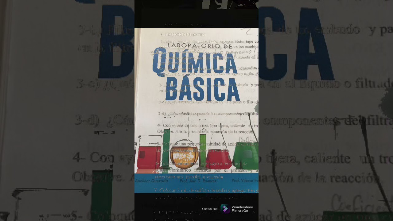 Práctica 6 Laboratorio de química básica Uasd YouTube