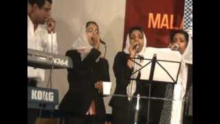Video thumbnail of "aradhikkam aradhikkam orumayode worship song by malayalam christian church manchester.wmv"