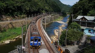 台鐵 4137次 區間車 EMU517 通過三貂嶺