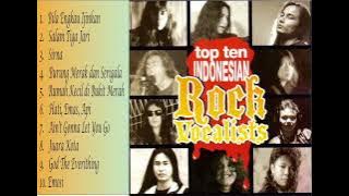 Top Ten Indonesian Rock Vocalists