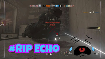 Rainbow six siege killing echo with my twitch drone