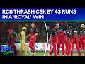 IPL 2026 CSK Vs RCB Highlights | RCB Outplay CSK For 2nd Win On Trot, Chennai Suffer 3rd Loss