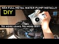 BMW N54 full metal water pump install! (DIY)