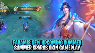 Faramis New Upcoming Summer Skin Summer Sparks Gameplay Mobile Legends Bang Bang