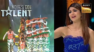 Crazy Hoppers के इस Act से Stage पर लगे 'चार चाँद' | India's Got Talent Season 9 | Dhamakedar Action
