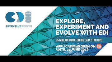 European Data Incubator Webinar 1