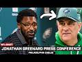 Jonathan Greenard Calls Vic Fangio a "MASTERMIND" | Eagles Press Conference
