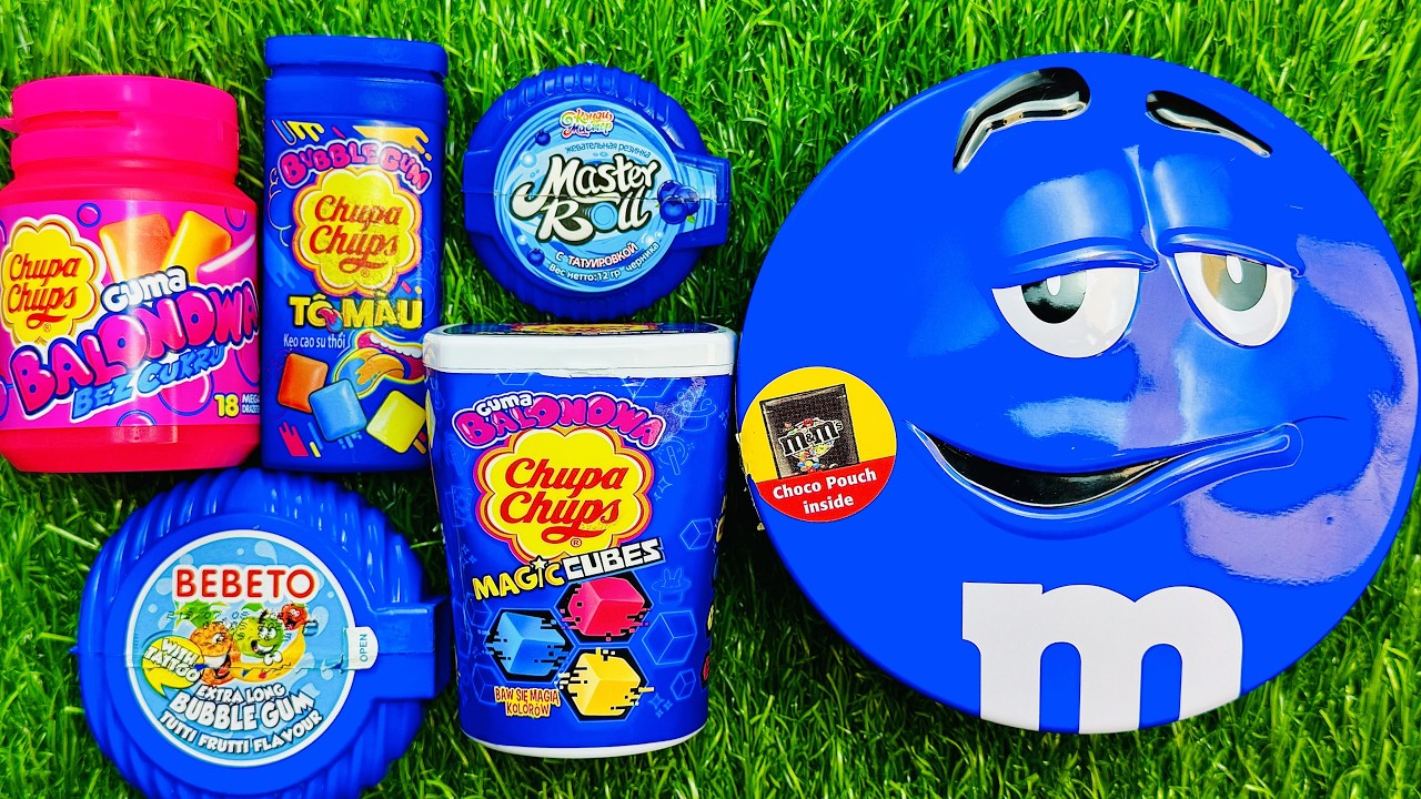 Satisfying Video | Unpacking and Mixing Rainbow Candy in M&M'S Boxes ASMR