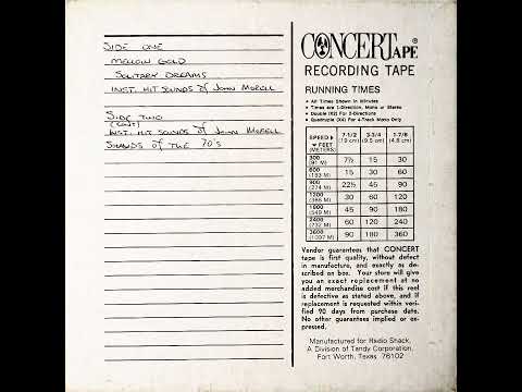John Morell — Instrumental Hit Sounds of John Morell (1970s Reel to Reel Copy Transfer)