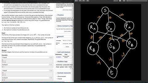 Codeforces Round #674 (Div. 3) Explanation - E)  Rock, Paper, Scissors